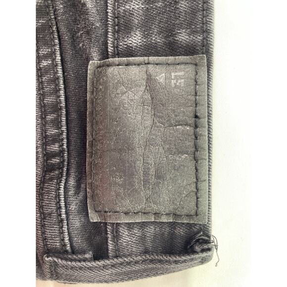 Levi's 711 Skinny Women's Black Denim Stretch 5-Pocket Ankle Mid-Rise Jeans 26 - Picture 5 of 6